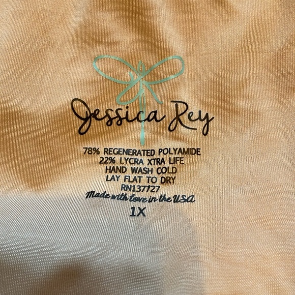 NWT Jessica Rey swimsuit size 1X - Picture 3 of 8